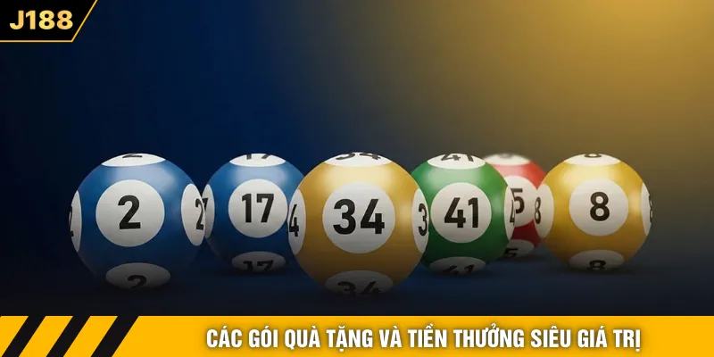 Các gói quà tặng và tiền thưởng siêu giá trị