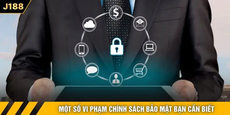 Một số vi phạm chính sách bảo mật bạn cần biết